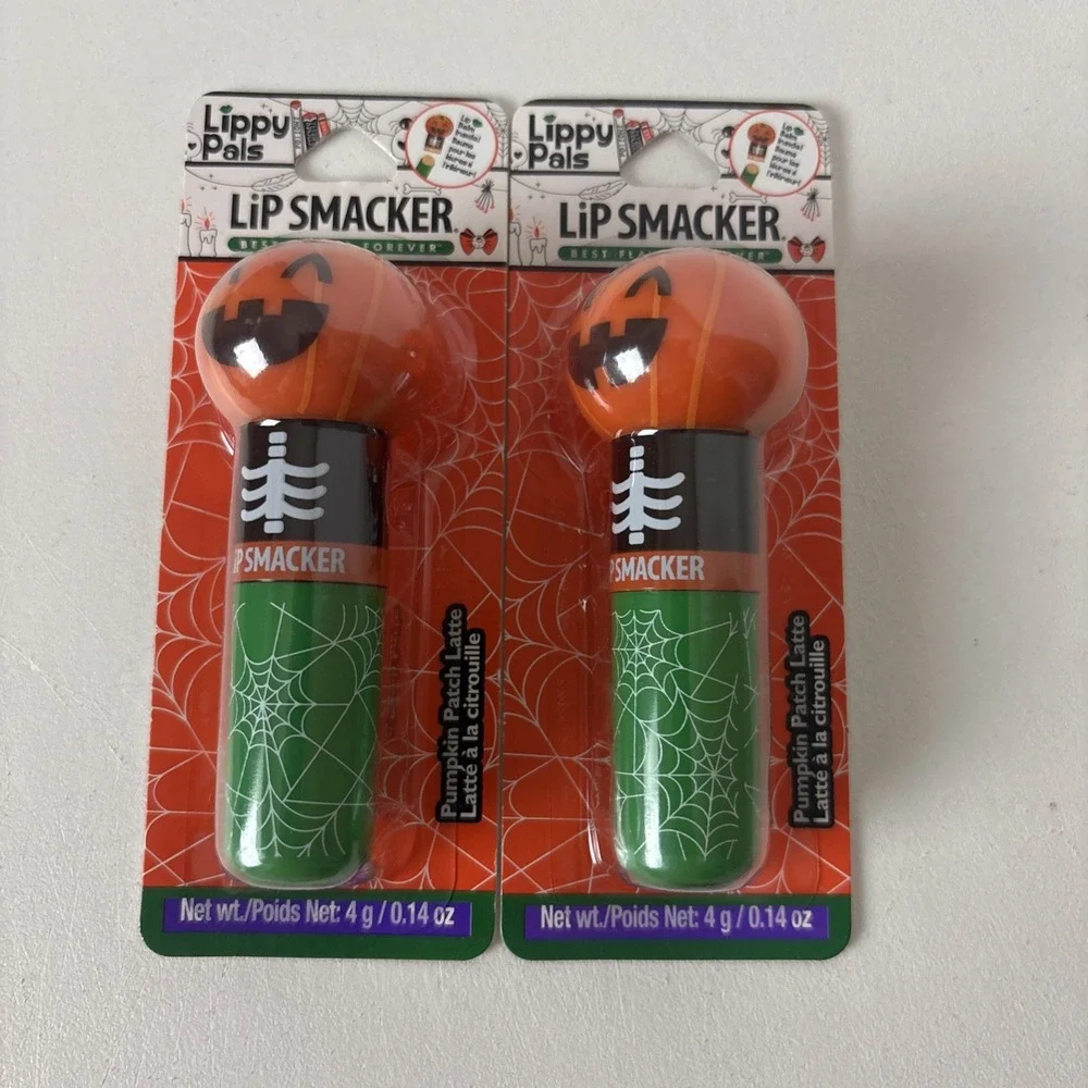 2 Pack Lip Smacker Best Flavor Forever Lippy Pals Pumpkin Patch Latte 0.14oz
